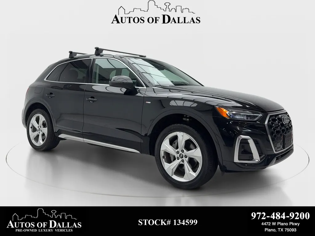 Black 2022 Audi Q5 45 S line Premium for sale in Plano, TX