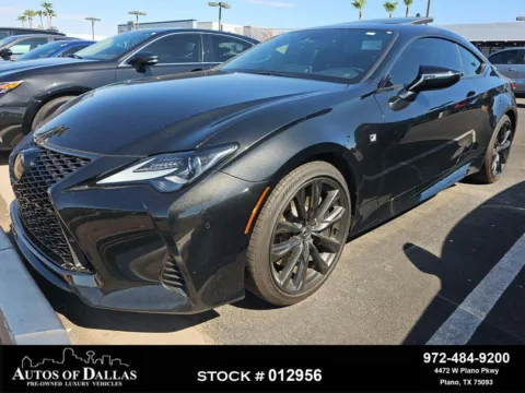 Black 2024 Lexus RC 300 for sale in Plano, TX