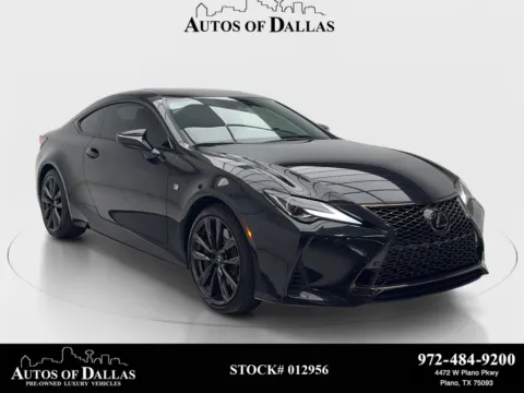 Black 2024 Lexus RC 300 for sale in Plano, TX