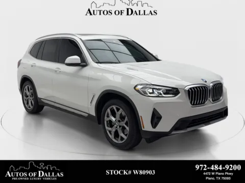 White 2024 BMW X3 sDrive30i for sale in Plano, TX