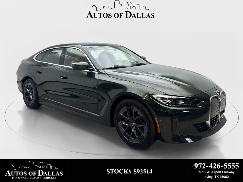 Green 2024 BMW i4 eDrive35 for sale in Plano, TX