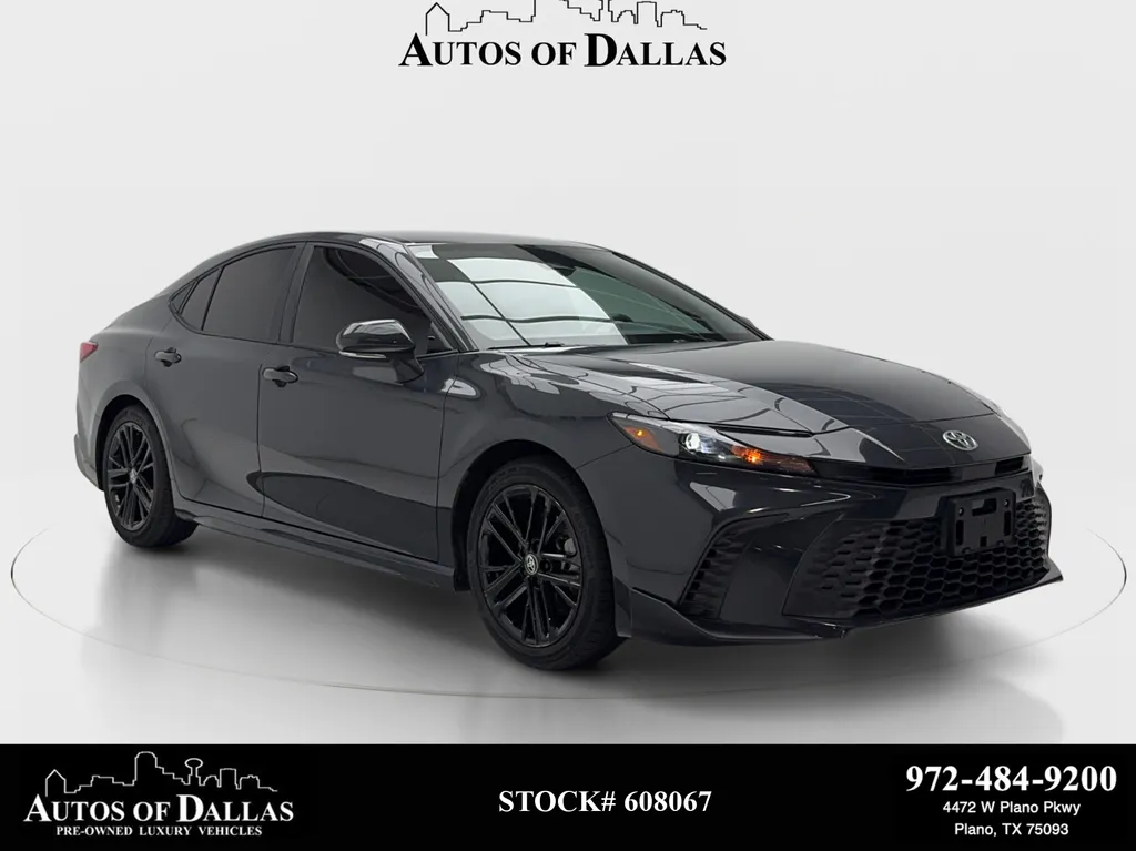 Gray 2025 Toyota Camry SE for sale in Plano, TX