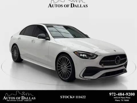 White 2023 Mercedes-Benz C-Class C 300 for sale in Plano, TX