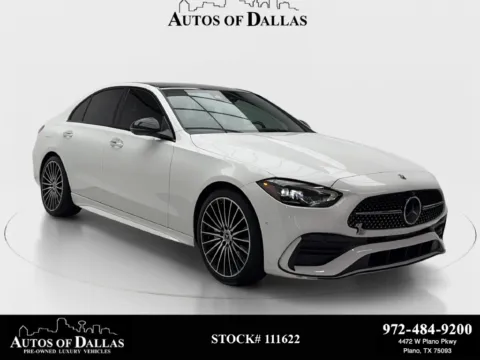 White 2023 Mercedes-Benz C-Class C 300 for sale in Plano, TX