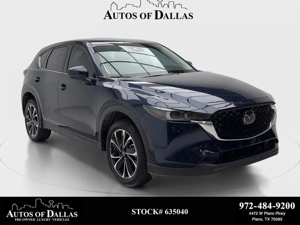 Blue 2022 Mazda CX-5 2.5 S Premium Package for sale in Plano, TX