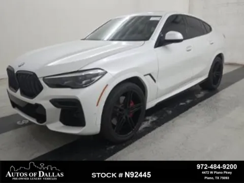 White 2023 BMW X6 xDrive40i for sale in Plano, TX