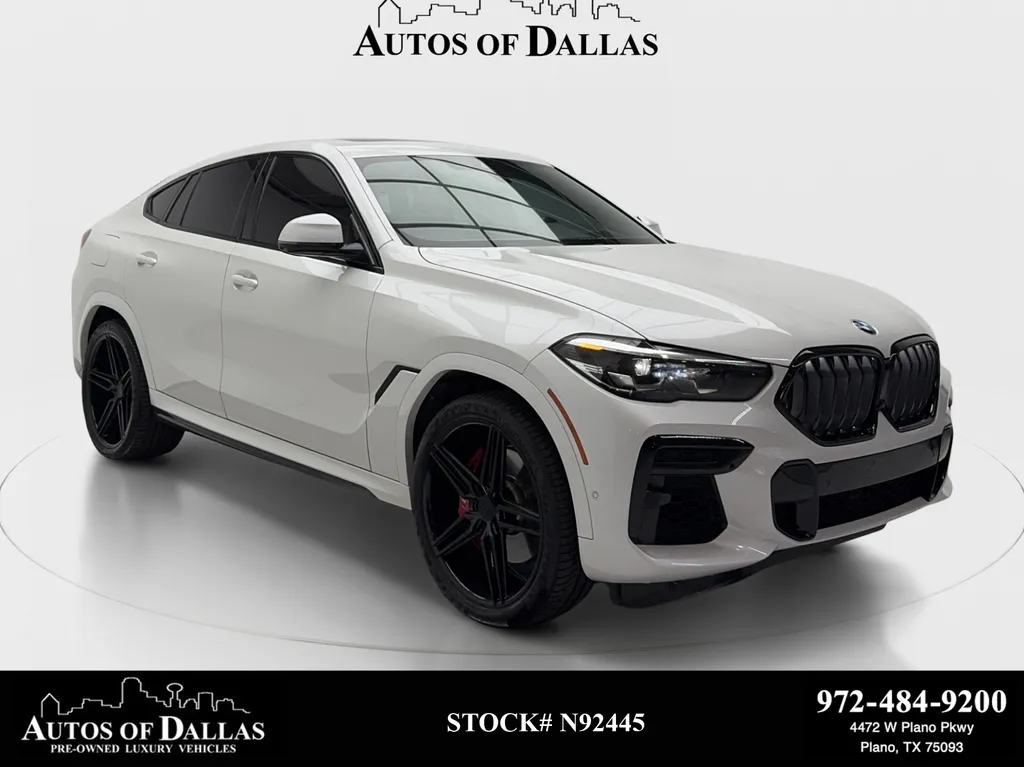 White 2023 BMW X6 xDrive40i for sale in Plano, TX