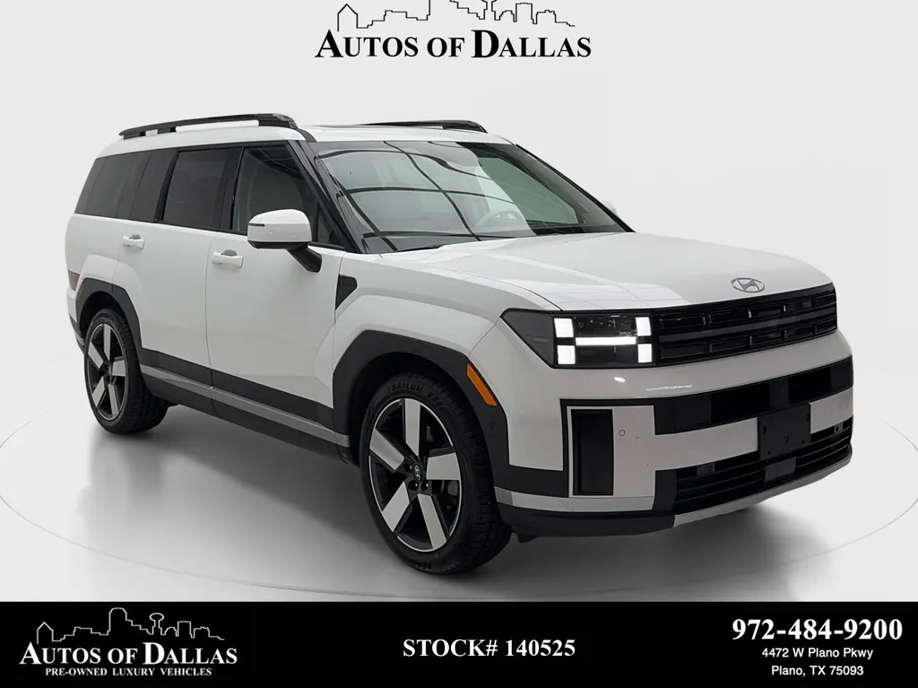 White 2025 Hyundai Santa Fe Limited for sale in Plano, TX