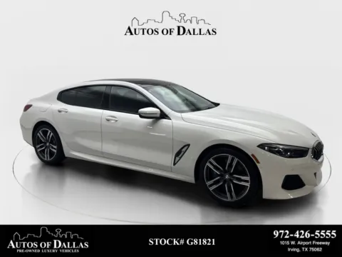 White 2022 BMW 8 Series 840 for sale in Plano, TX