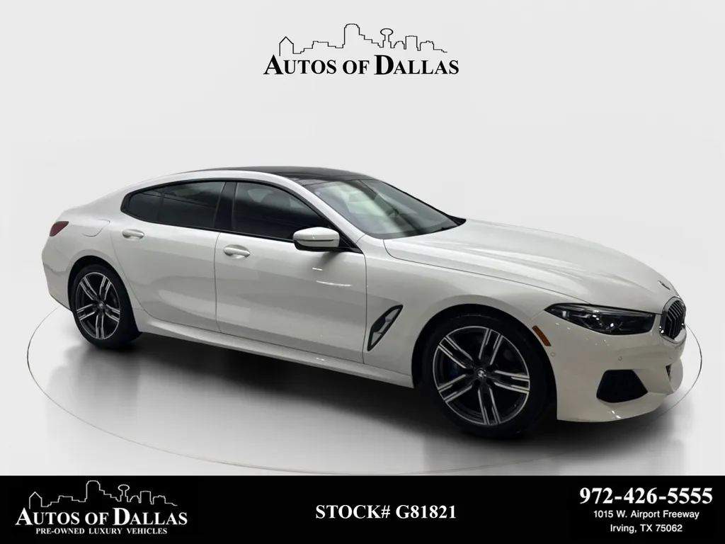White 2022 BMW 8 Series 840 for sale in Plano, TX