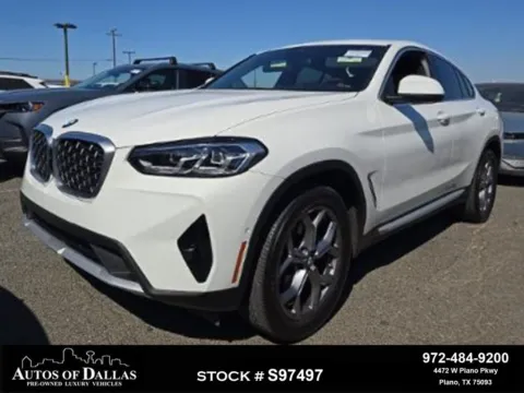 White 2023 BMW X4 xDrive30i for sale in Plano, TX