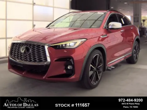 Gray 2022 INFINITI QX55 SENSORY for sale in Plano, TX