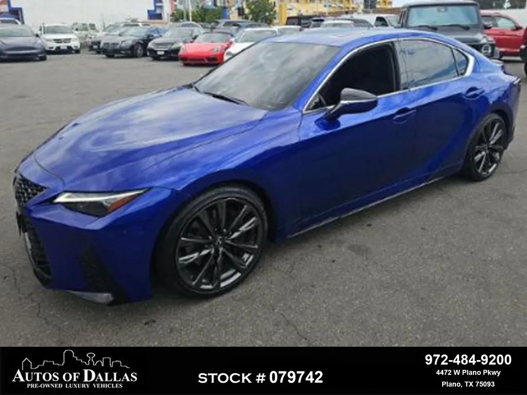 Blue 2024 Lexus IS 350 F SPORT for sale in Plano, TX