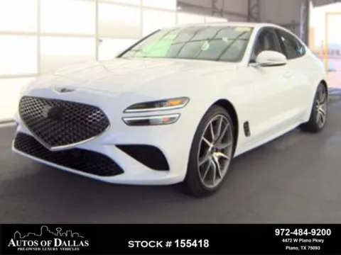 White 2025 Genesis G70 2.5T for sale in Plano, TX