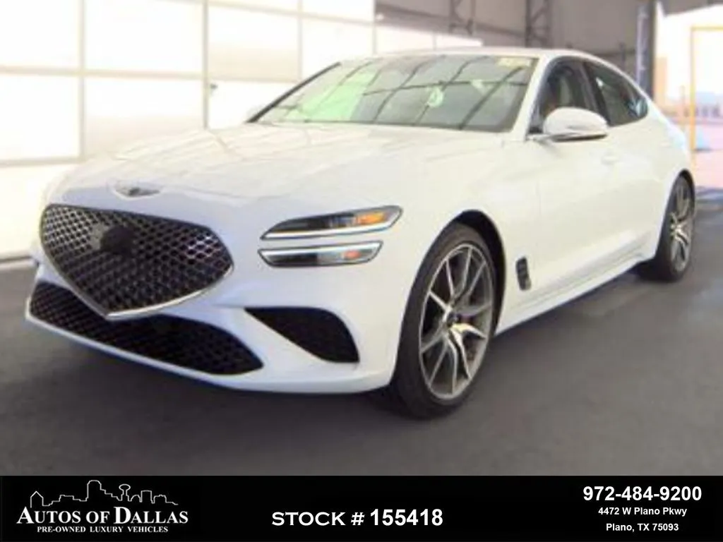 White 2025 Genesis G70 2.5T for sale in Plano, TX