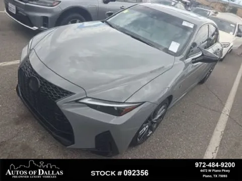 Gray 2025 Lexus IS 350 F SPORT for sale in Plano, TX