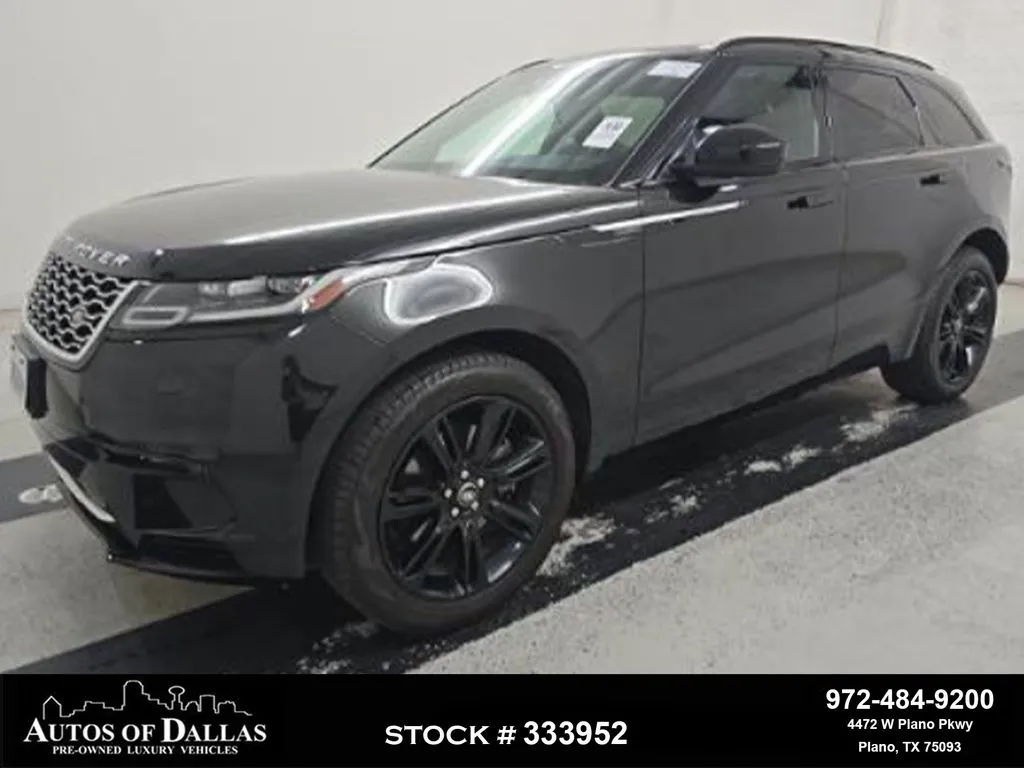 Black 2022 Land Rover Range Rover Velar S for sale in Plano, TX