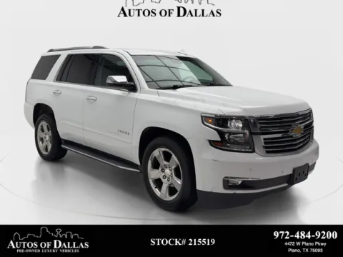 White 2019 Chevrolet Tahoe Premier for sale in Plano, TX