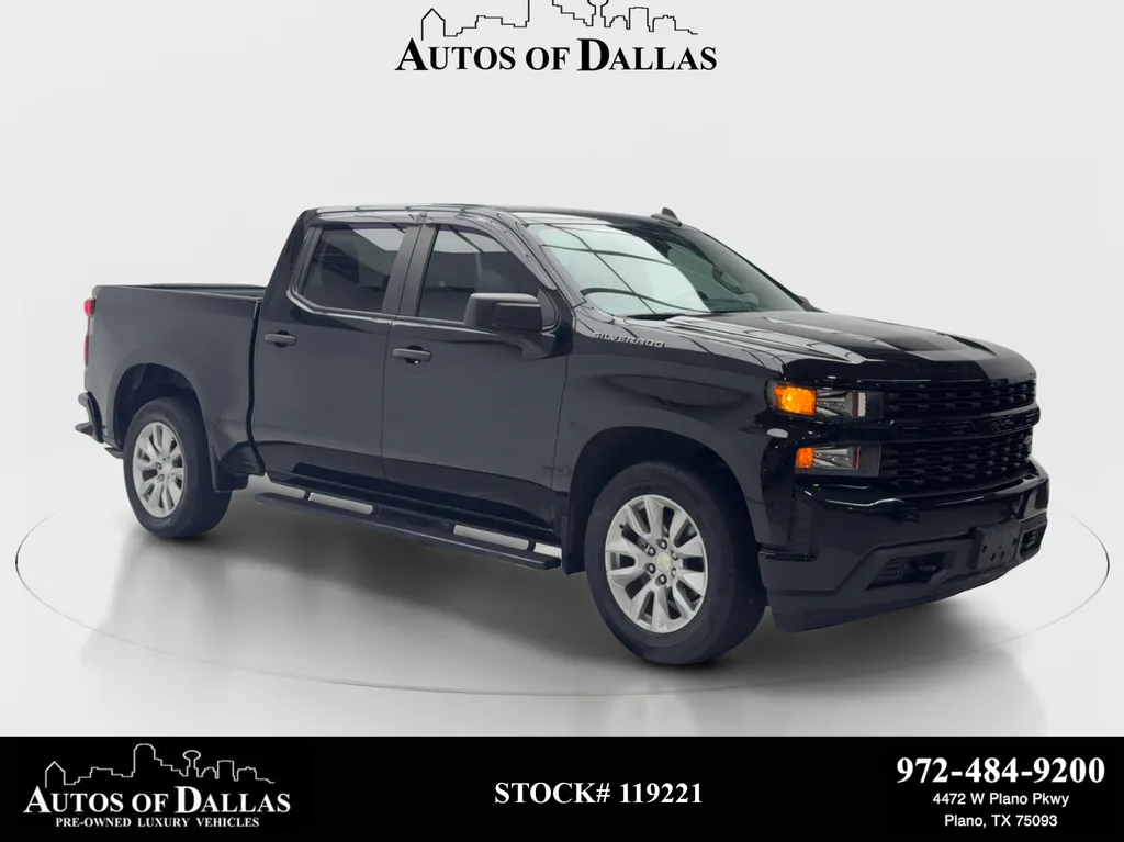 Black 2022 Chevrolet Silverado 1500 LTD Custom for sale in Plano, TX