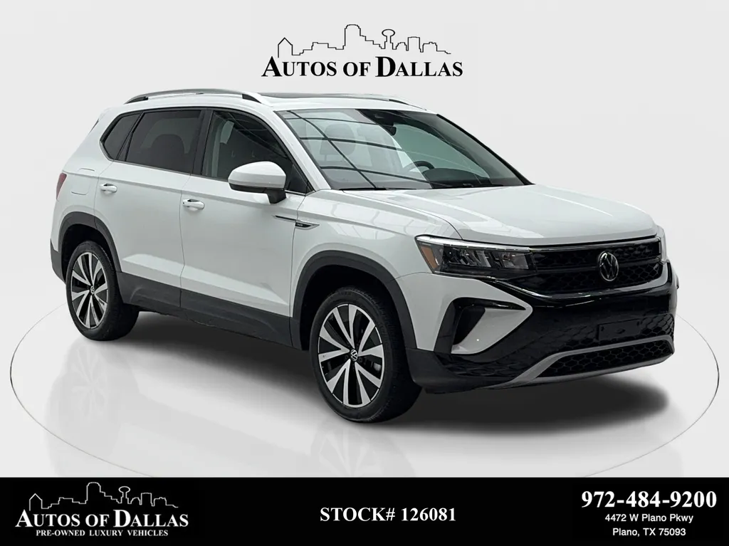 Unknown 2024 Volkswagen Taos 1.5T SE CAM,PANO,HTD STS,BLIND SPOT,19" WLS for sale in Plano, TX