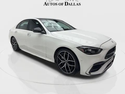 Another view of 2022 Mercedes-Benz C-Class C 300 AMG NIGHT PKG,NAV,CAM,PANO,BLIND SPOT for sale in Plano, TX at Autos of Dallas - Plano