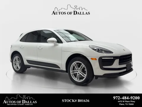 White 2022 Porsche Macan for sale in Plano, TX
