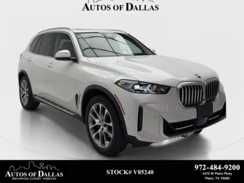 White 2024 BMW X5 sDrive40i for sale in Plano, TX