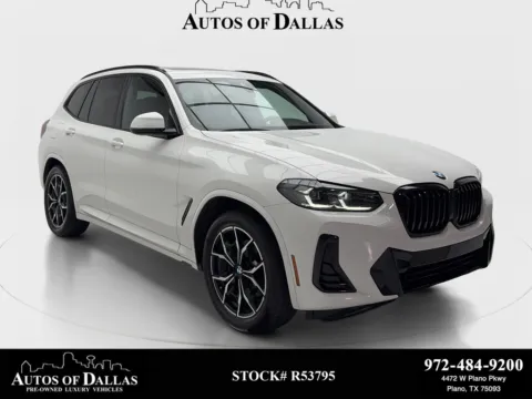 White 2023 BMW X3 sDrive30i for sale in Plano, TX