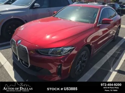 Red 2025 BMW i4 eDrive40 for sale in Plano, TX