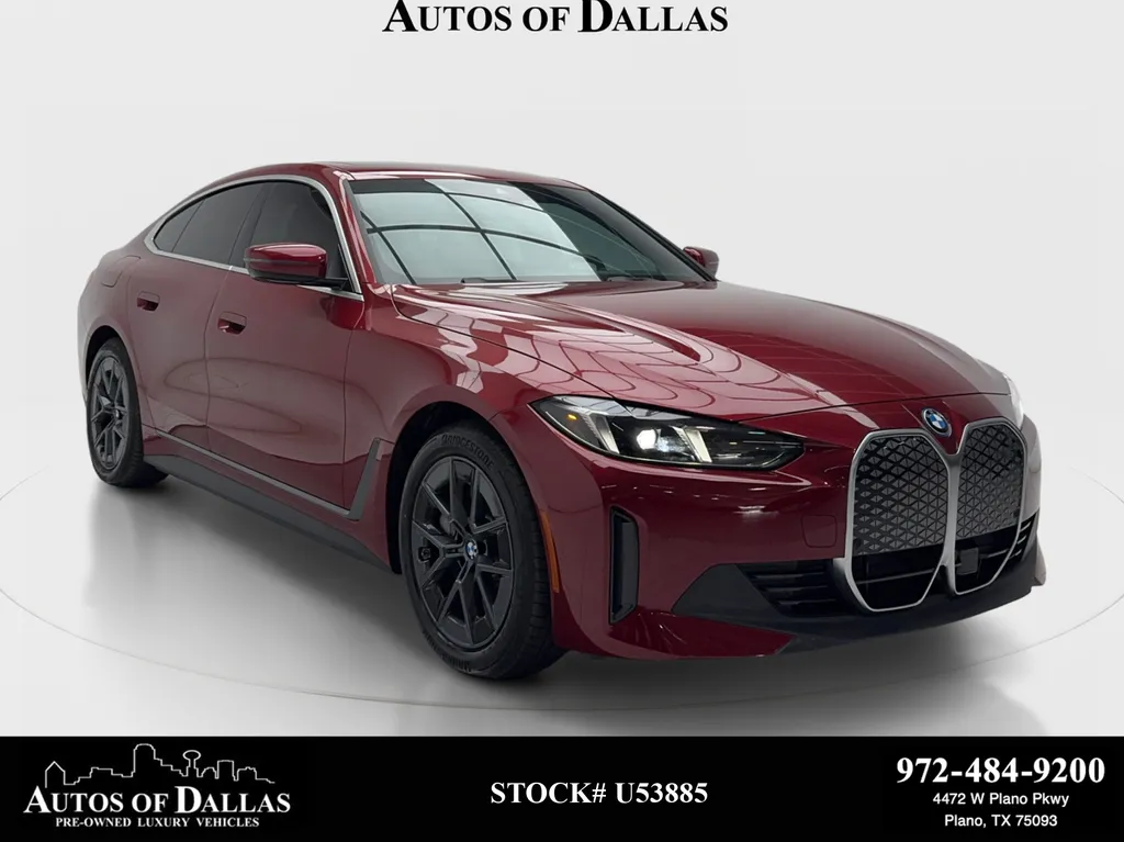 Red 2025 BMW i4 eDrive40 for sale in Plano, TX