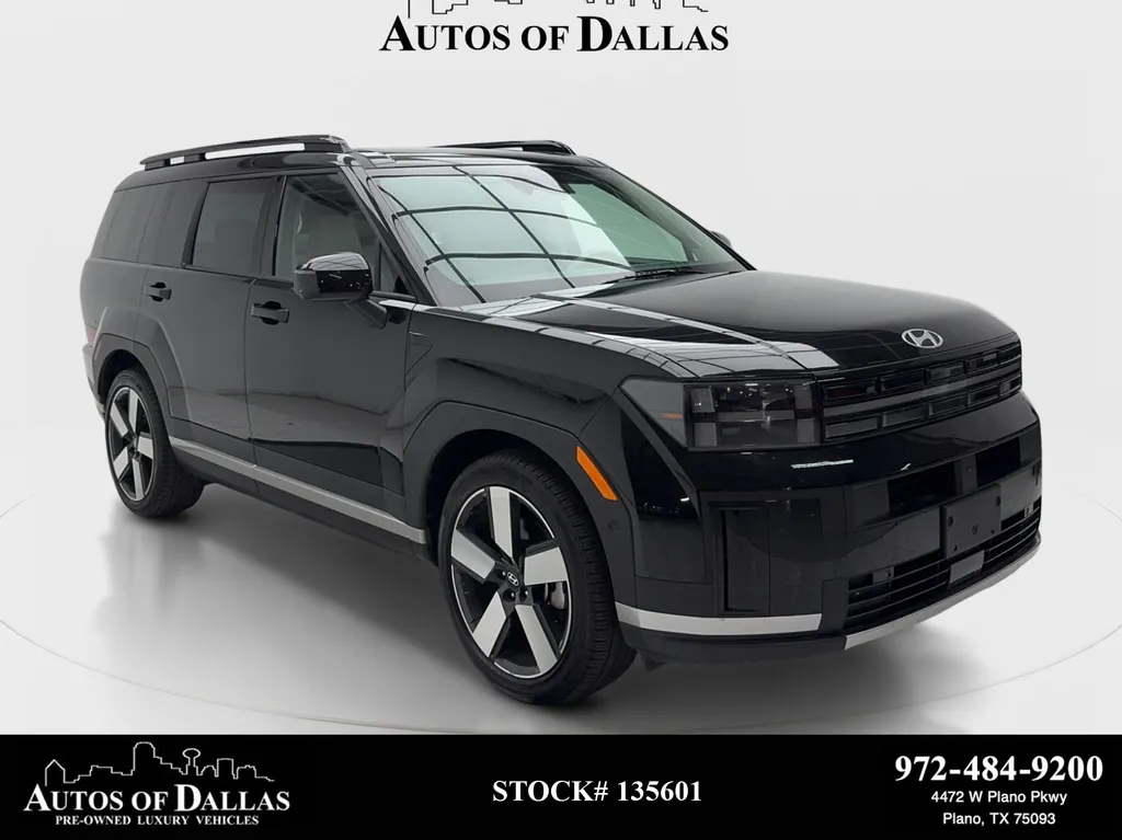 Black 2025 Hyundai Santa Fe Limited for sale in Plano, TX