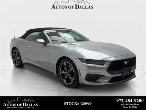Silver 2025 Ford Mustang EcoBoost Premium for sale in Plano, TX