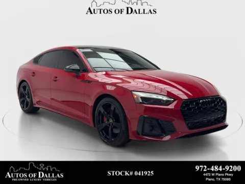 Red 2023 Audi A5 Sportback 45 S line Prestige for sale in Plano, TX