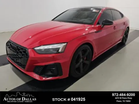 Red 2023 Audi A5 Sportback 45 S line Prestige for sale in Plano, TX