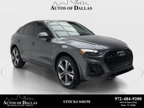 Gray 2023 Audi Q5 Sportback 45 S line Premium for sale in Plano, TX