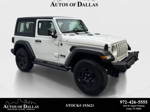 White 2022 Jeep Wrangler Sport for sale in Plano, TX