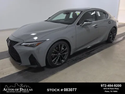 Gray 2025 Lexus IS 350 F SPORT Design for sale in Plano, TX