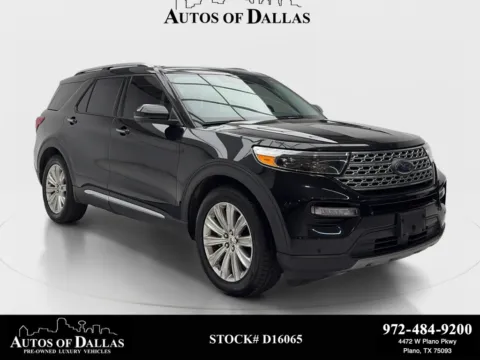 Black 2020 Ford Explorer Limited for sale in Plano, TX