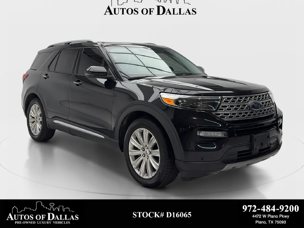 Black 2020 Ford Explorer Limited for sale in Plano, TX
