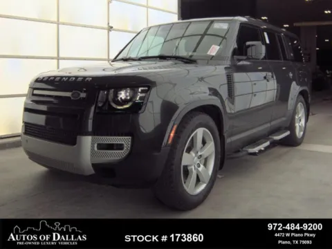 Photos of 2023 Land Rover Defender 130 First Edition NAV,CAM,PANO,HTD STS,BLIND SPOT for sale in Plano, TX at Autos of Dallas - Plano