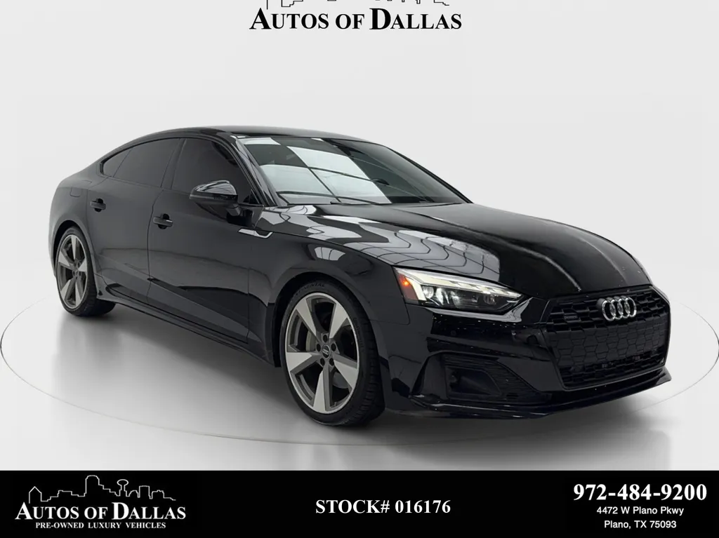 Black 2020 Audi A5 Sportback Premium Plus for sale in Plano, TX