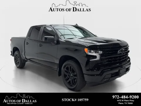 Black 2026 Chevrolet Silverado 1500 RST for sale in Plano, TX