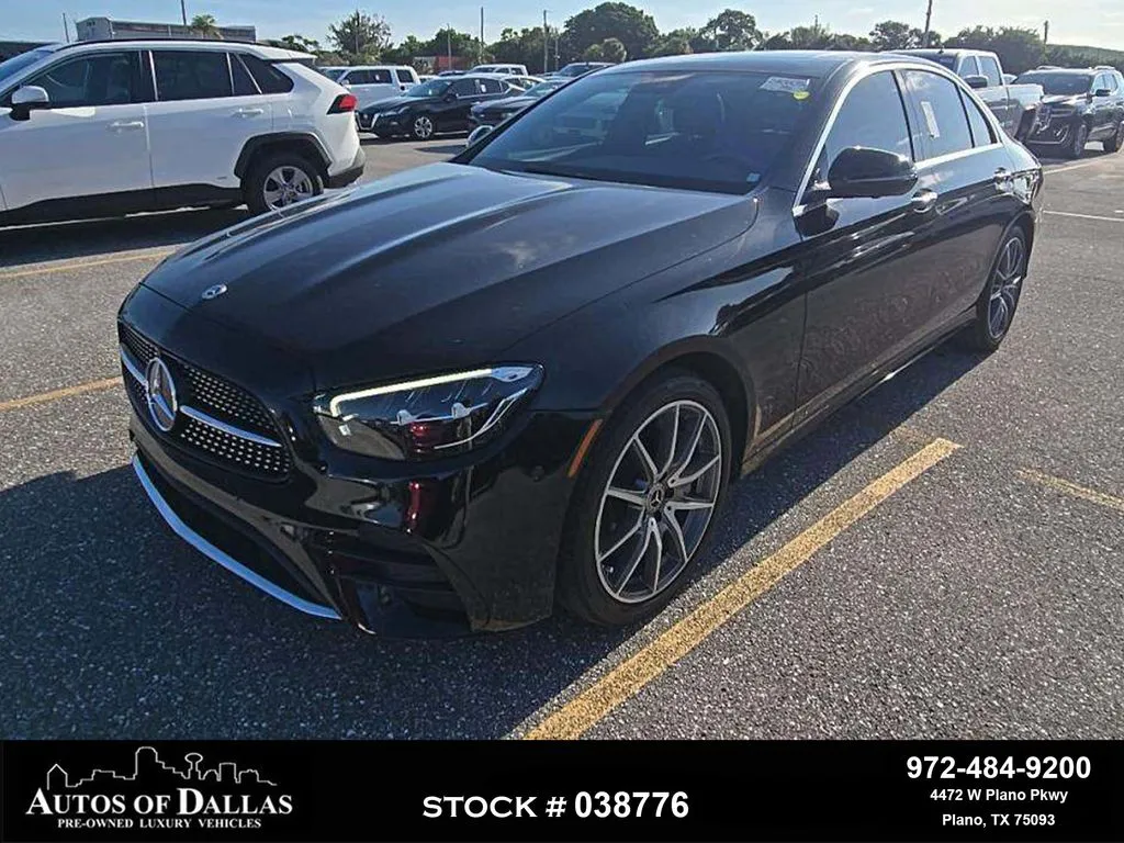 Black 2022 Mercedes-Benz E-Class E 350 for sale in Plano, TX