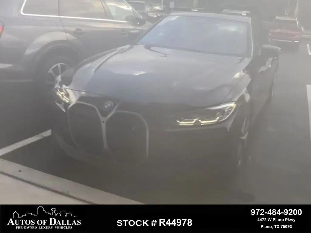 Black 2023 BMW i4 eDrive35 for sale in Plano, TX