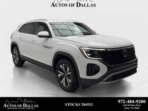 White 2024 Volkswagen Atlas Cross Sport 2.0T SE for sale in Plano, TX