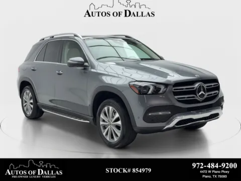 Gray 2023 Mercedes-Benz GLE 350 NAV,CAM,PANO,HTD STS,BLIND SPOT for sale in Plano, TX