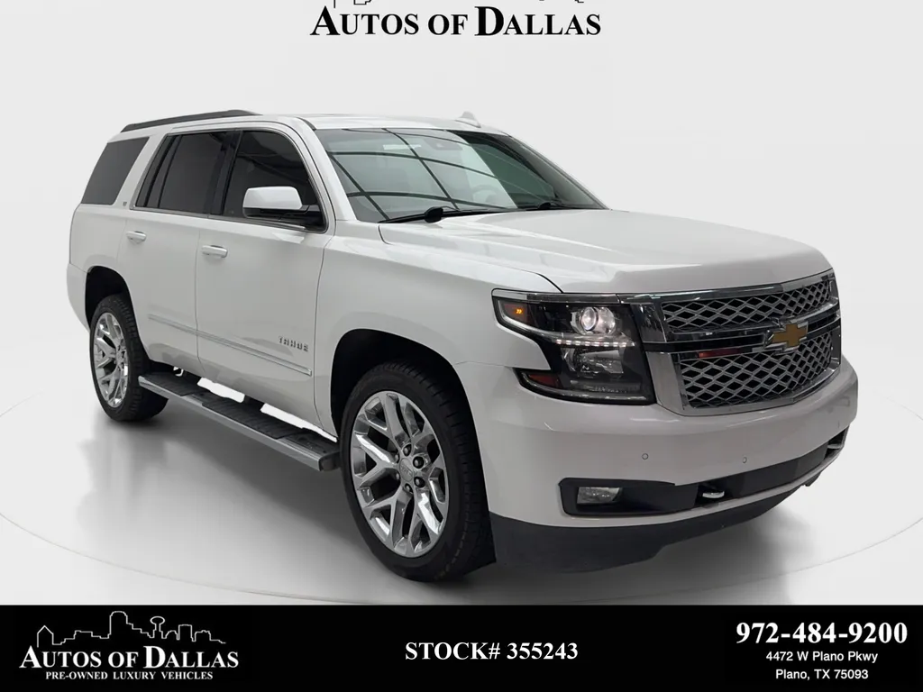 White 2017 Chevrolet Tahoe LT for sale in Plano, TX