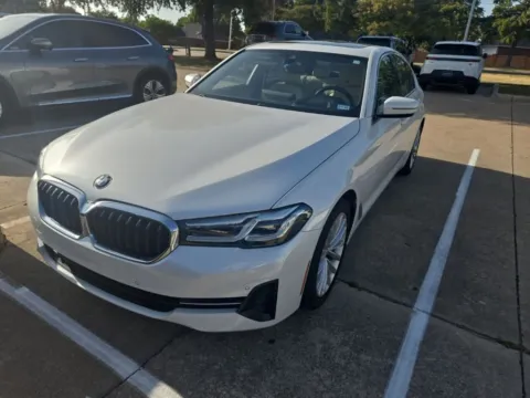 White 2021 BMW 5 Series 530i for sale in Plano, TX