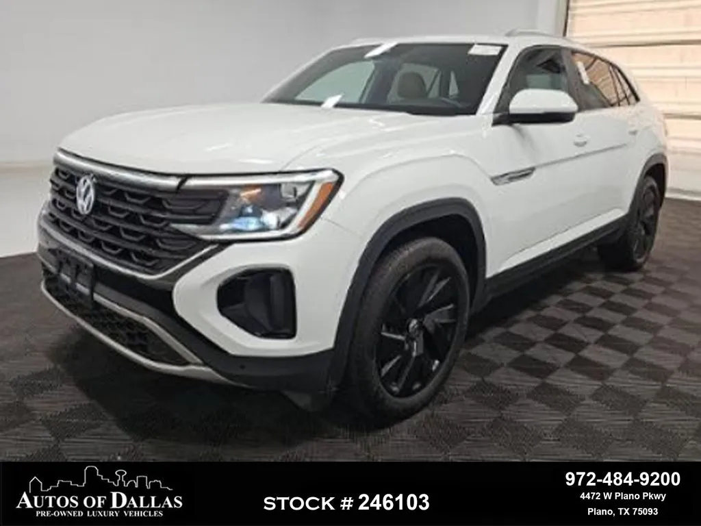 White 2024 Volkswagen Atlas Cross Sport 2.0T SE w/Technology for sale in Plano, TX