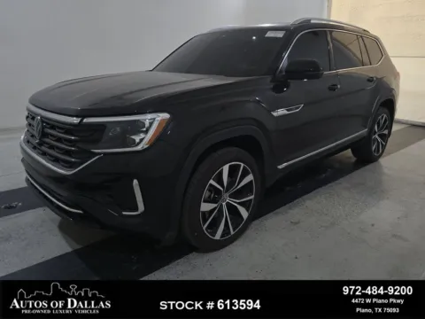 Black 2024 Volkswagen Atlas 2.0T SEL Premium R-Line for sale in Plano, TX